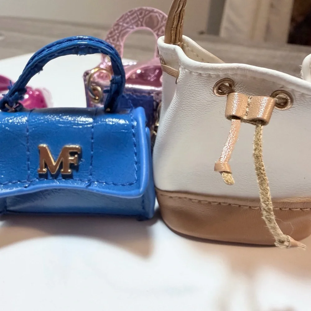 Mini brands fashion Mini Handbag Set - Pink, Blue, Leopard - Picture 8 of 10